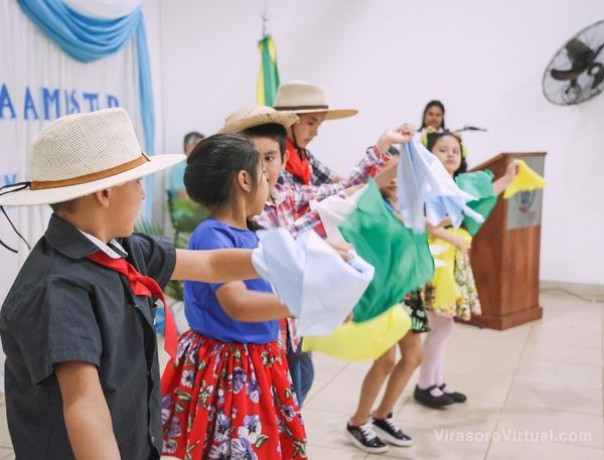 Así celebraron el día de la amistad ArgentinoBrasileña